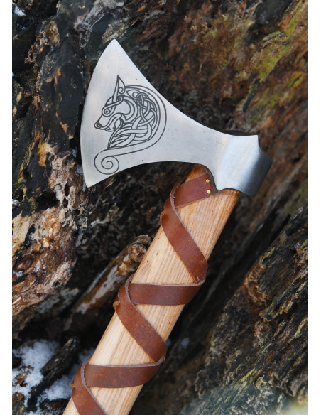Hacha Noruega acero fundido con...