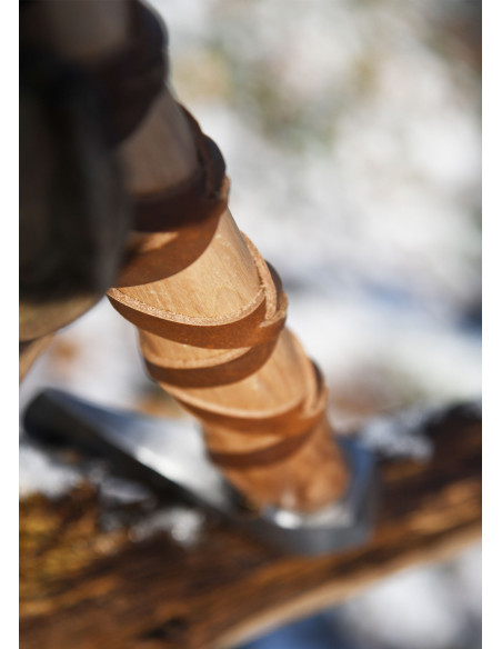 Norwegische Stahlgussaxt mit Gravuren...