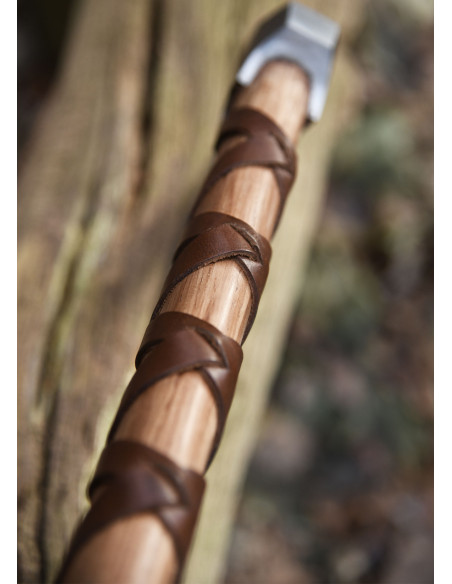 Norwegische Stahlgussaxt mit Gravuren...