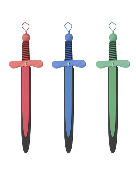 Espada medieval de espuma para niños...