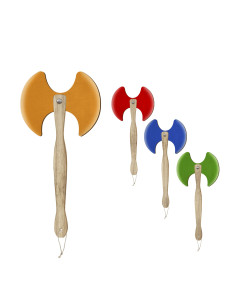 Hacha medieval de madera para niños (45 cm.)