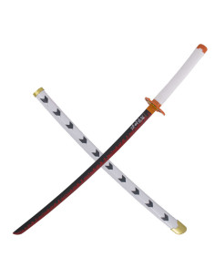 Katana aus Bambus Rengoku Kyoujurou Demon Slayer (97 cm.)