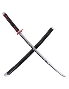 Katana en bambú Kamado Tanjirou Demon Slayer (96 cm.)