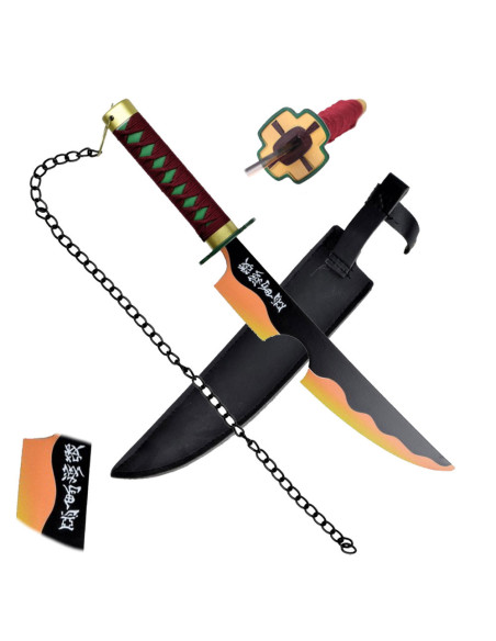 Espada miniatura gemela Tengen Uzui...
