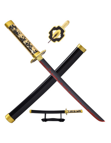 Katana De Tanjiro Kamado De Demon Slayer - Espadas Y Oro De Toledo