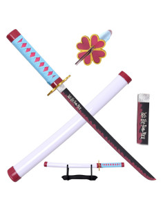 Katana en miniatura Mitsuri Kanroji de Kimetsu No Yaiba...