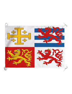 Estandarte Medieval cuartelado Chipriota (70x100 cms.)