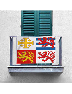 Estandarte Medieval cuartelado Chipriota (70x100 cms.) 2