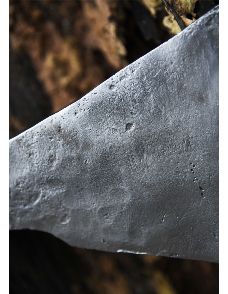 Vikingbijl met handgesmeed staal, type F