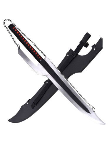 Ichigo Kurosakis dekorative Zangetsu-sværd, Bleach (91 cm.)