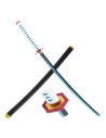 Blaues dekoratives Katana Giyu Tomioka, Demon Slayer (96 cm.)