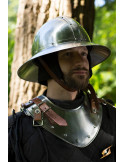 Gorjal de guerrero medieval ajustable