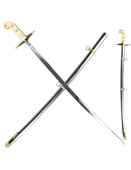 U.S. Navy Ziersäbel Mameluke (98 cm.)