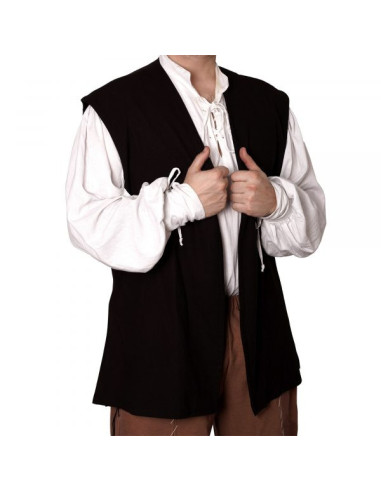 Piratenweste von Sea Hunters - Schwarz