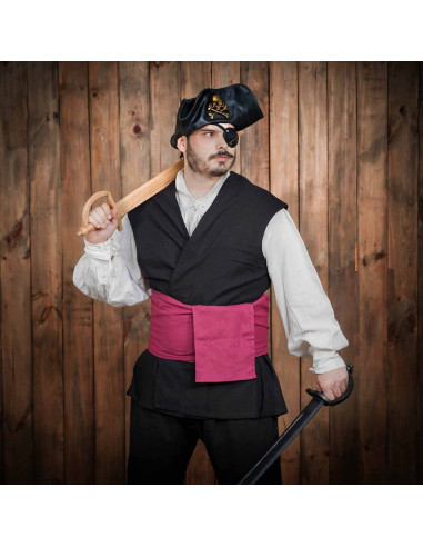 Piratenweste von Sea Hunters - Schwarz