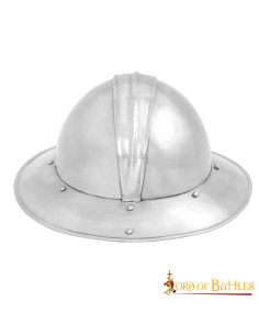 Casco medieval Kettle inglés de Infantería