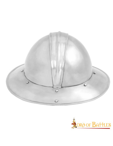 Casco medieval Kettle inglés de Infantería