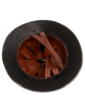 Casco medieval Kettle inglés de Infantería