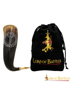 Cuerno Vikingo Algiz para beber (400-500 ml.)