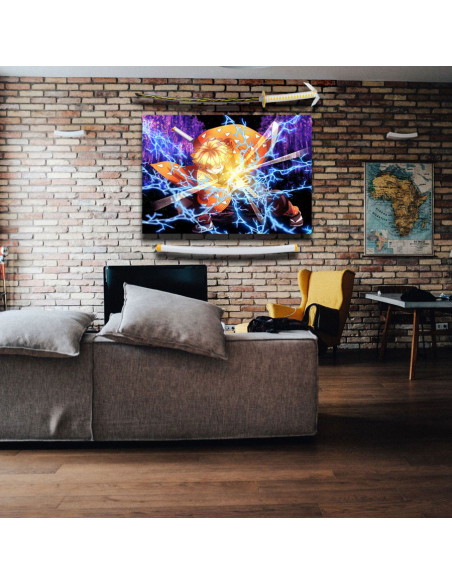 Demon Slayer Zenitsu Agatsuma Banner...