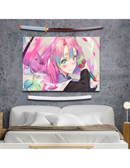 Mitsuri Kanroji katana-pakke + Demon...