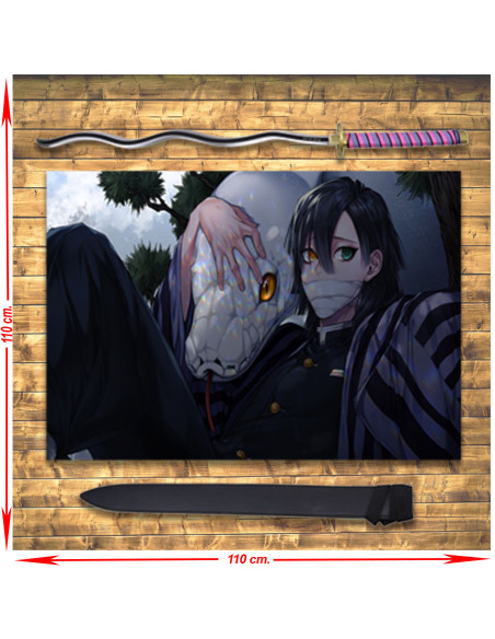 Pak Katana Obanai Iguro + Banner,...