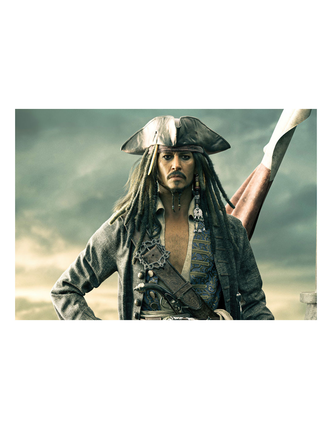 Bandera Pirata Jack Sparrow
