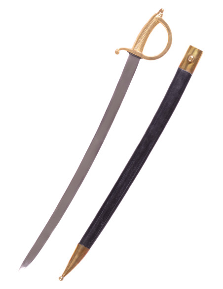 Franse Briket Infanteriesabel met schede