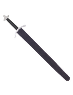 Pak langzwaard Frankisch type + leren schede