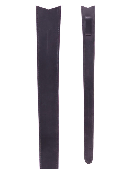 Robuuste lederen schede voor 2-handig...