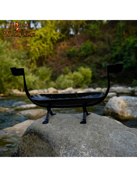 Wikingerschiff Kerzenhalter aus...