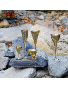 Champagneglas voor middeleeuws prinselijk banket (160 ml.) 2