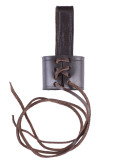 Tahalí ajustable para dagas, cuero (10,5 cm.)
