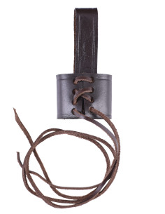 Tahalí ajustable para dagas, cuero (10,5 cm.)