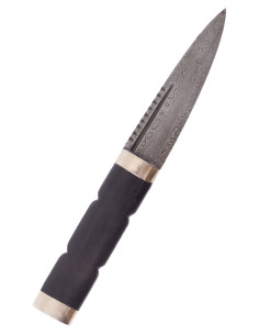 Schots mes damascus lemmet Sgian Dubh (19,5 cm.) 2