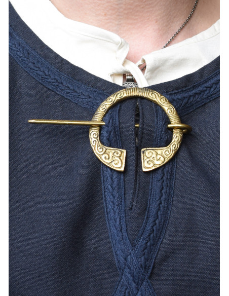 Broche Celta de anilla tipo Fíbula,...