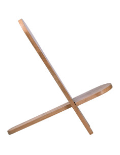 Middelalderlig træstol i form af et X (105 cm.) 2