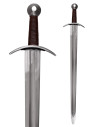 Decoratief middeleeuws zwaard Teardrop, met schede (97 cm.)