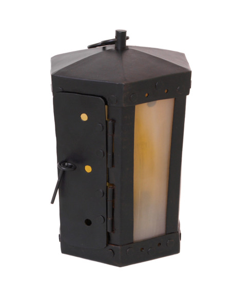 Lampe med hornvinduer, håndlavet (20...