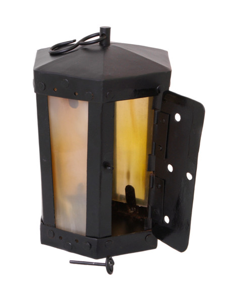 Lampe med hornvinduer, håndlavet (20...