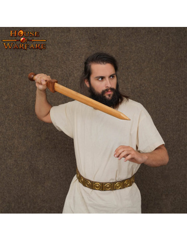 Espada Gladius de madera para entrenamientos (71 cm.)