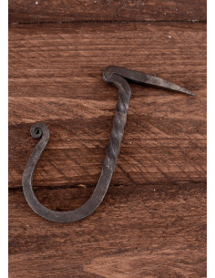 Handgeschmiedeter Wandhaken, Nagelspitze 2