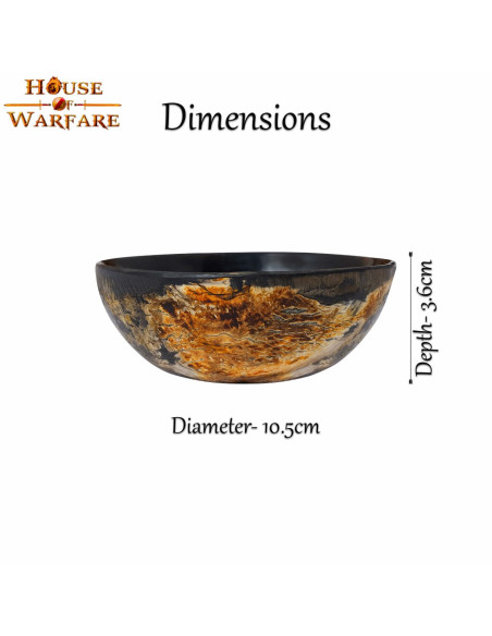 Hornschale für Mittelalterfeste (10,5...