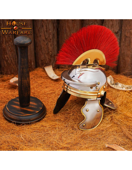 Mini römischer Legionärshelm mit...