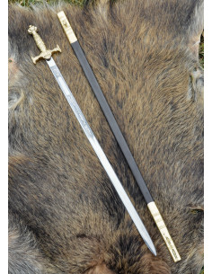 Freimaurer-Zeremonialschwert mit Scheide (88 cm.)