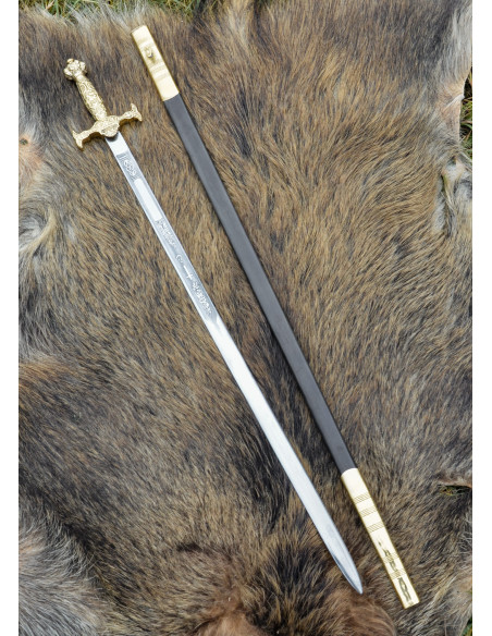 Espada ceremonial masona con vaina...