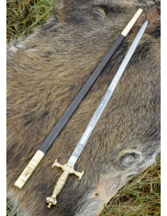 Espada ceremonial masona con vaina (88 cm.) 2