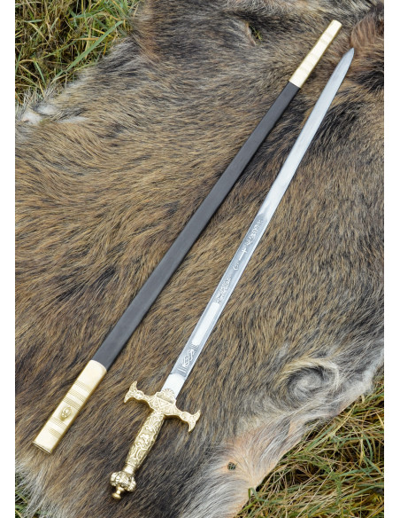 Vrijmetselaars ceremonieel zwaard met...