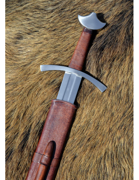 Ridders middelalderlige sværd med...