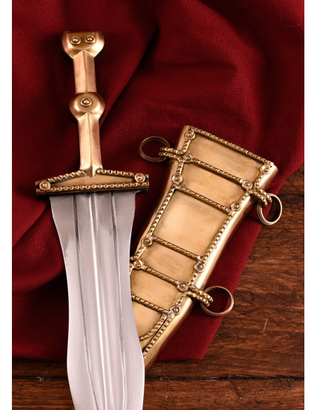 Pugio Romano Leween, met schede (37,5...